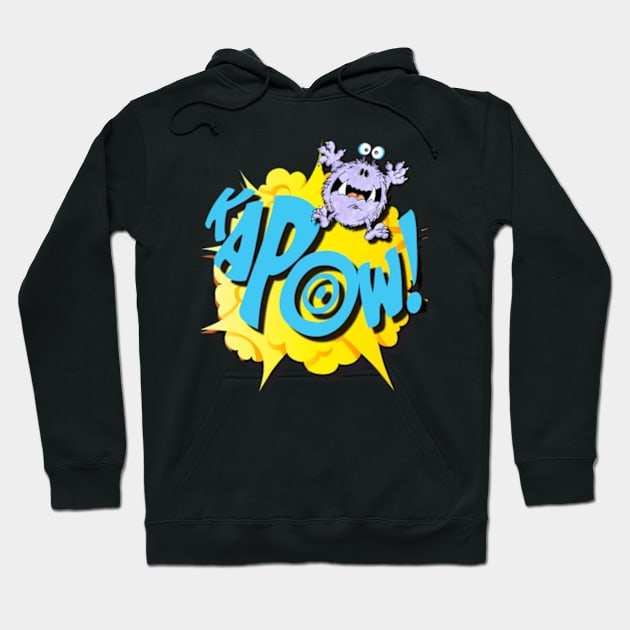 Kapow! Hoodie by brendanjohnson